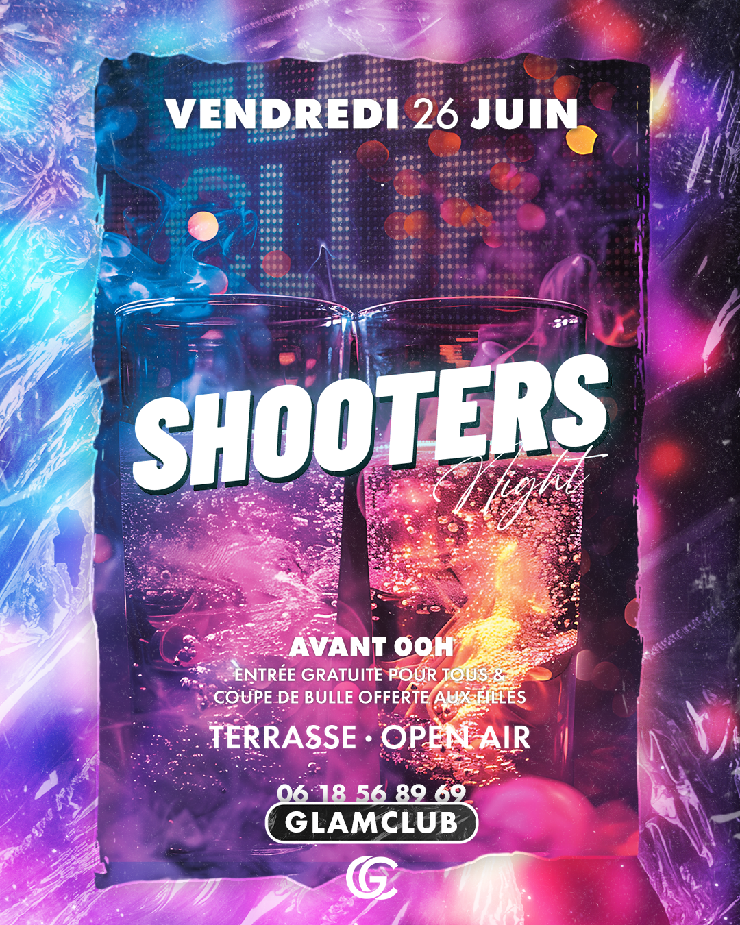 Affiche de la soirée Shooters Night